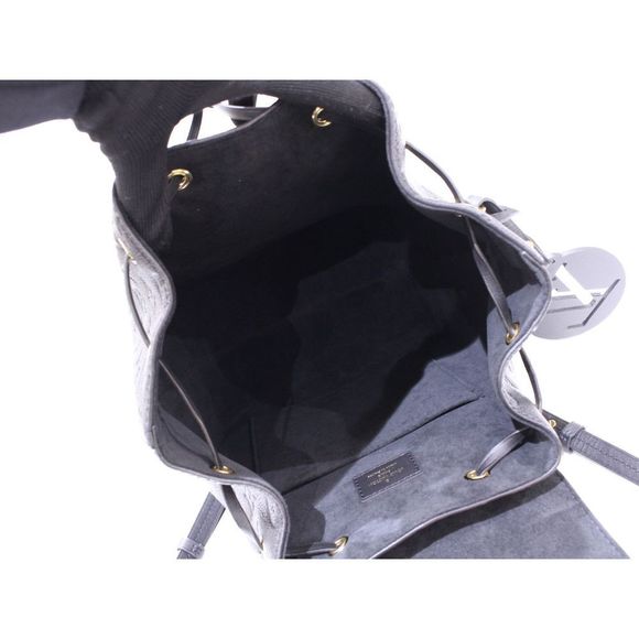 Louis Vuitton Monsuri PM Emplant Noir Black Rucksack Backpack - Picture 8 of 16